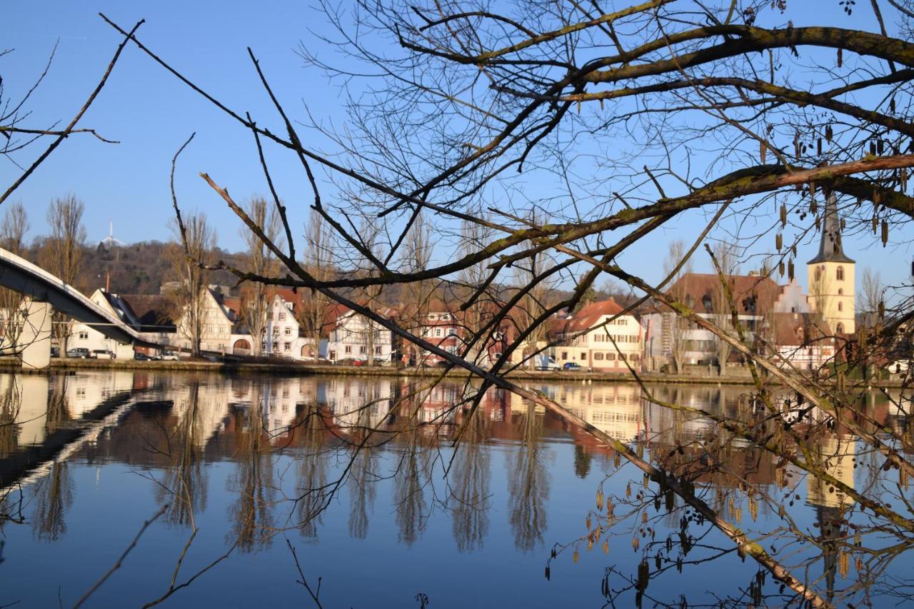 Hotel Maindrei - Schlafen Am Fluss Margetshöchheim Exterior foto